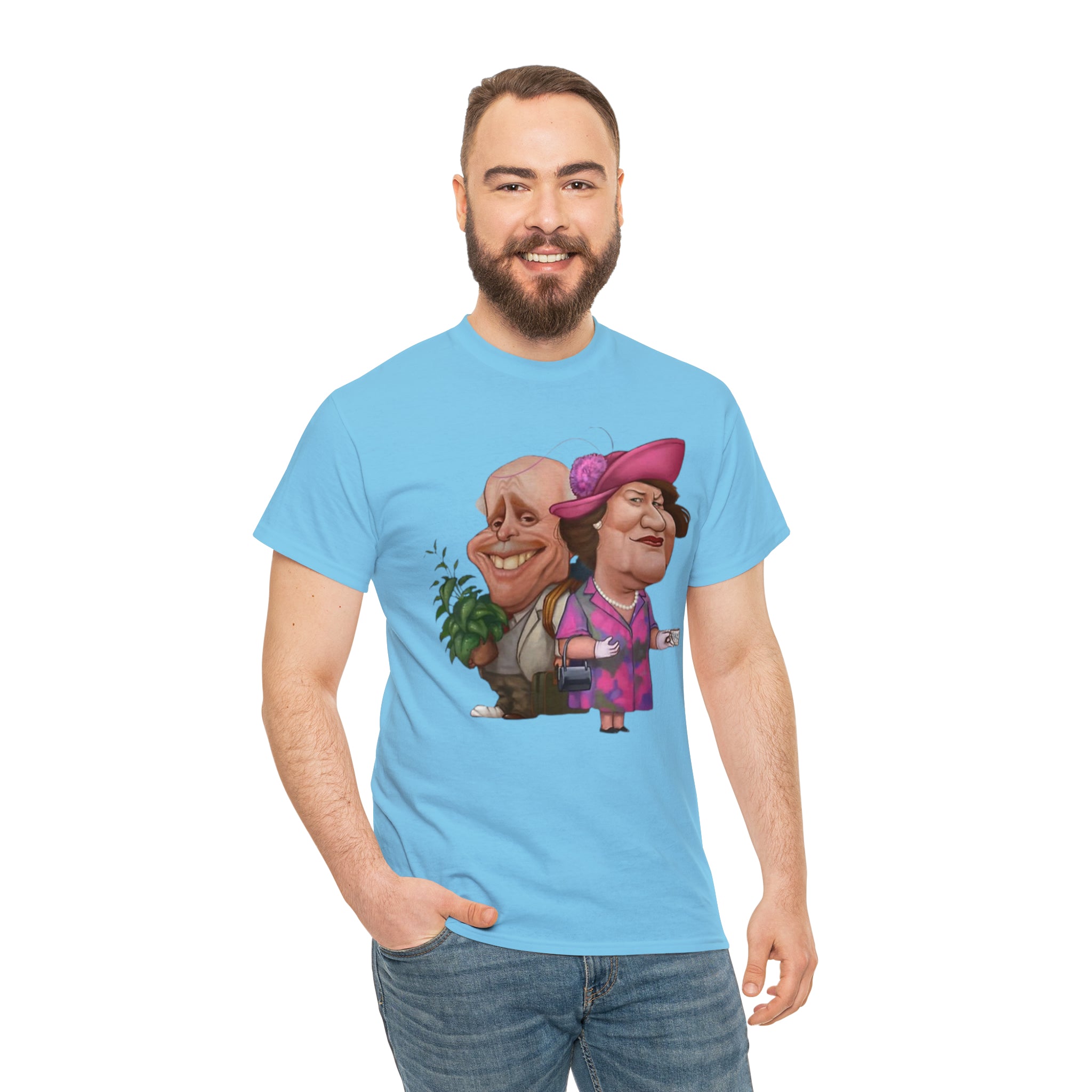 Keeping Up Appearances 90's TV Show-Unisex Heavy Cotton T-Shirt - Creations by Chris and Carlos